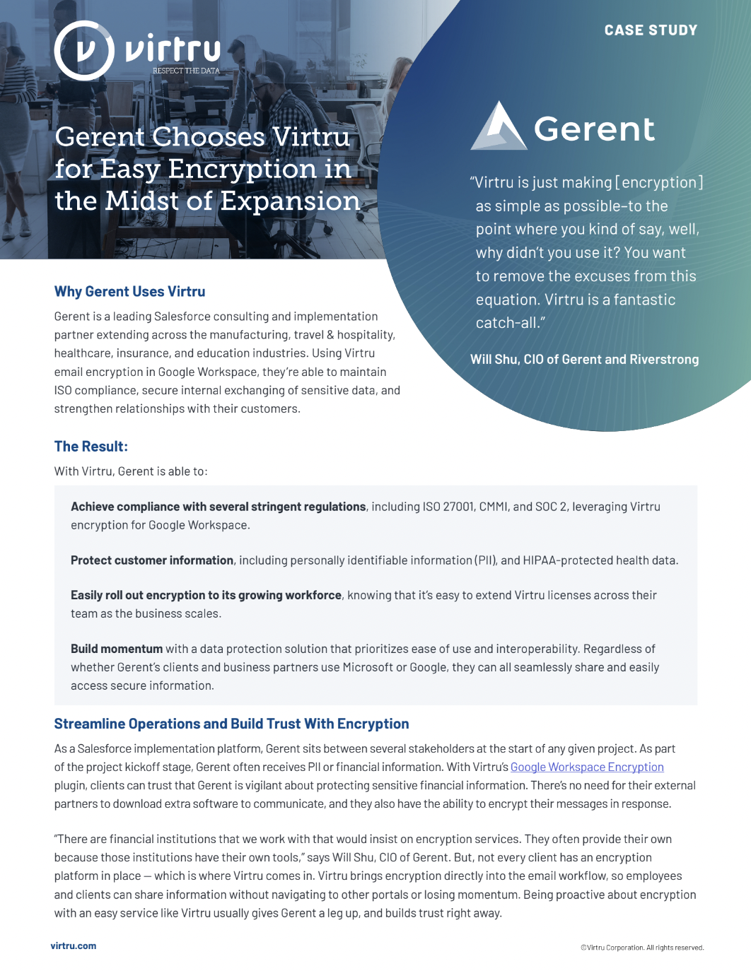 Gerent Case Study