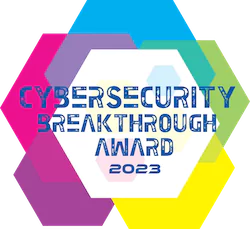 Cyber Security Breakthrough Award Logo for 2023